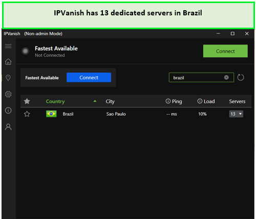 IPVanish server