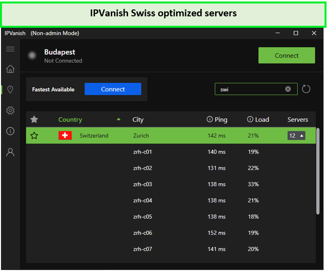 IPVanish-servers
