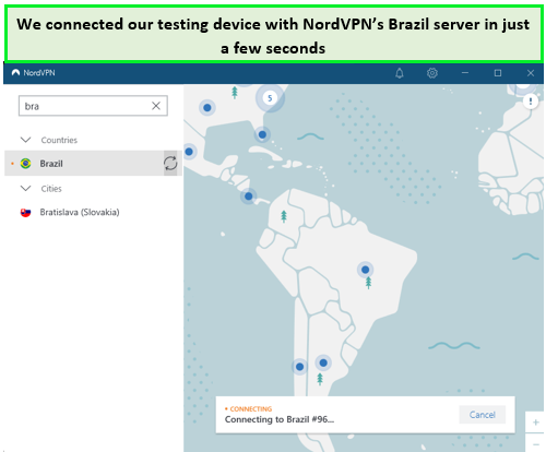 NordVPN-brazil-servers-list-in-France