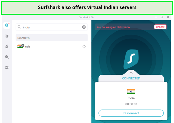 Surfshark-indian-servers-in-South Korea