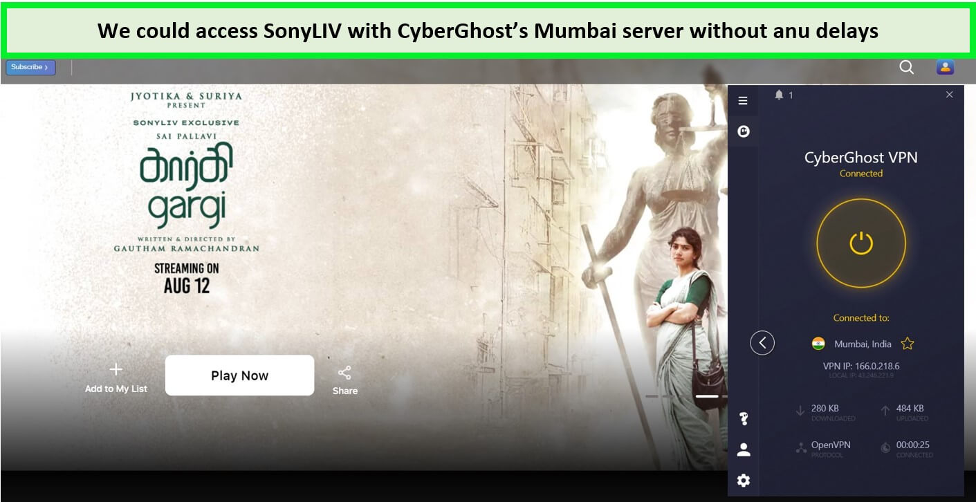 cyberghost-unblocked-sonyliv-in-USA