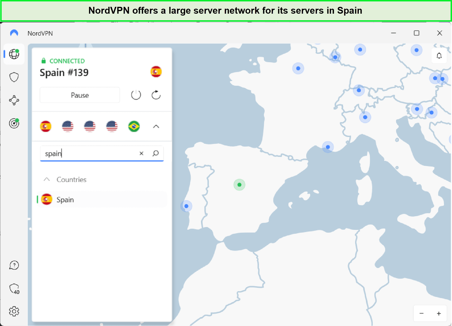 nordvpn-spain-server-to-get-a-spanish-ip-address-in-Italy