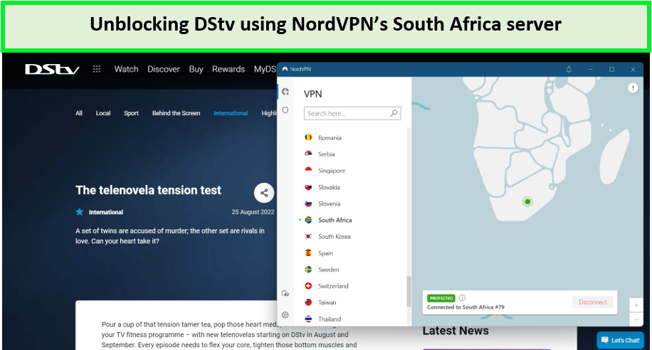  NordVPN-DStv-freigeschaltet in - Deutschland 