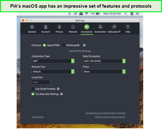  interface pia-macos in - France 