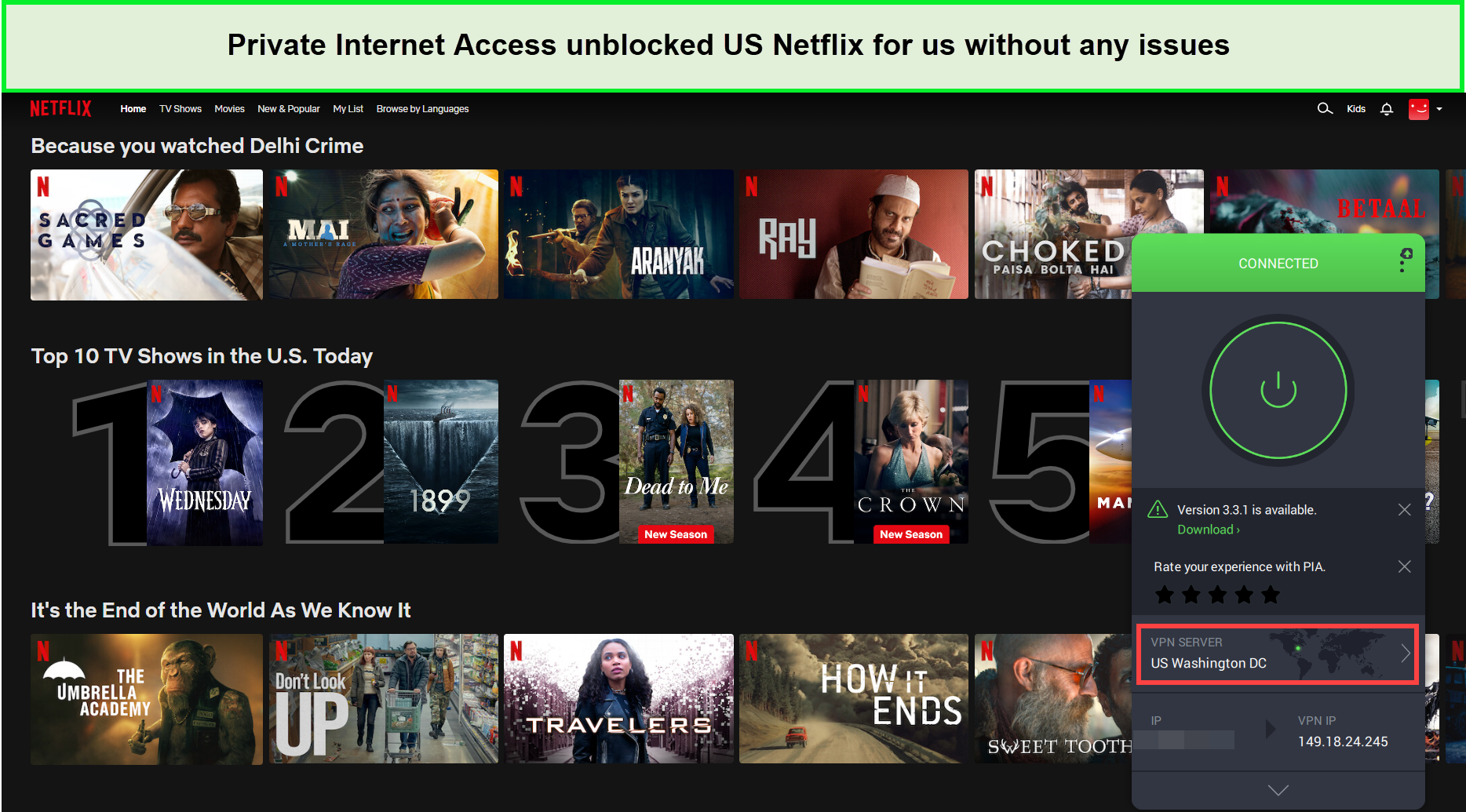  Pia ontgrendeld ons Netflix in - Nederland 