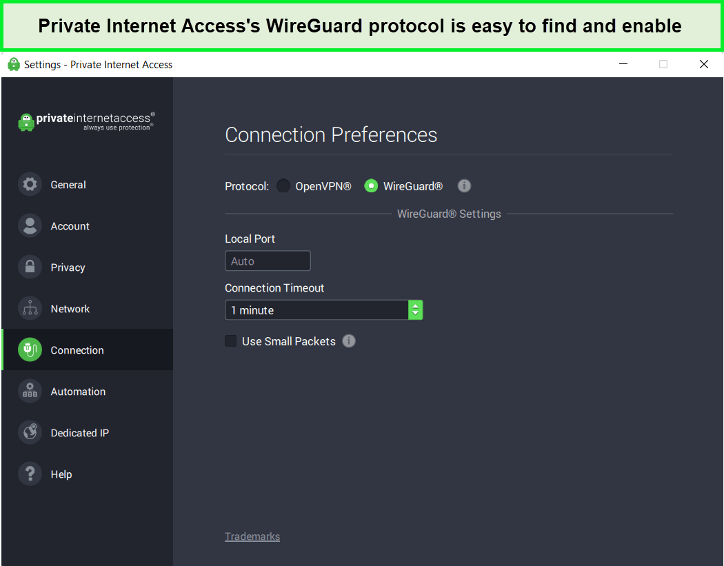  Pia-WireGuard-protocol in - Nederland 