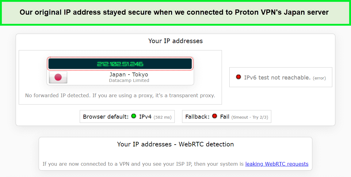  Test de fuite DNS ProtonVPN in - France 