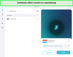 surfshark-luxembourg-servers