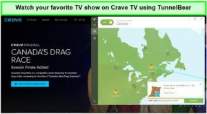 tunnelbear-canada-server-unblocks-craveTV-in-Australia