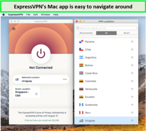 ExpressVPN-macOS-app-in-South Korea