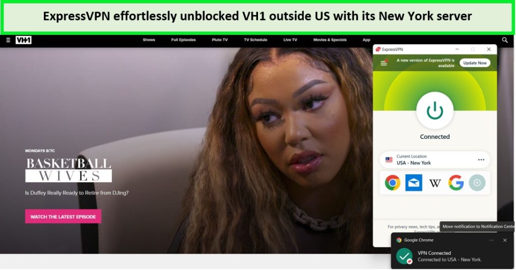 ExpressVPN-unblocking-VH1-outside-US