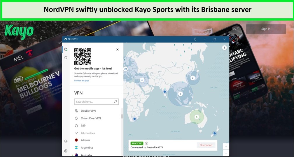 NordVPN-unblocked-kayo-sports-in-us