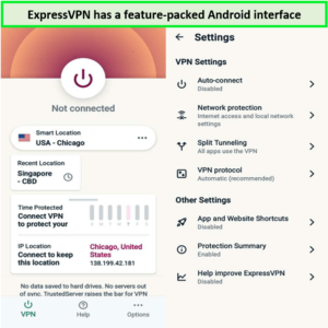 expressvpn-android-interface