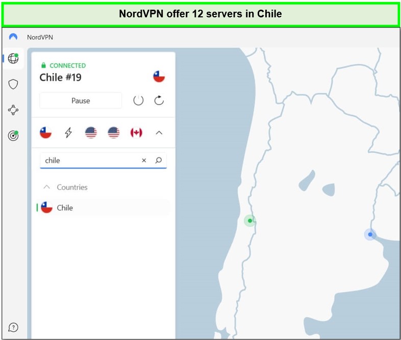 Chile-ip-address-nordvpn-in-France