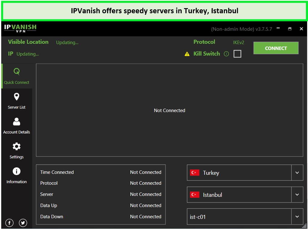 IPVanish-servers-in-Turkey