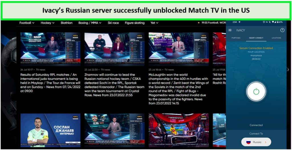 Ivacy-unblocking-Match-TV-in-US