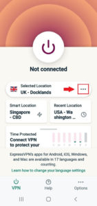 click-the-three-dots-on-the-expressvpn-homescreen-in-Singapore