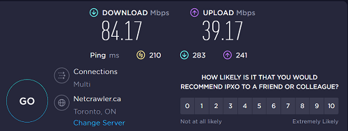 expressvpn-speed-test-with-vpn-for-canada-in-Italy
