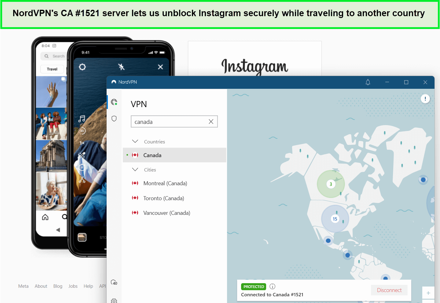  NordVPN-Instagram freigeschaltet in - Deutschland 