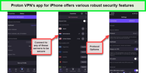protonvpn-ios-app-features