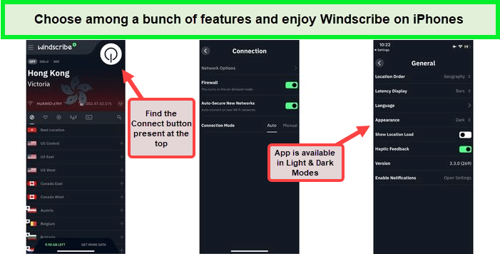 windscribe-ios-app-features