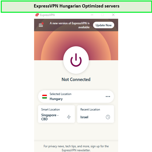 ExpressVPN-Hungary-server-in-Singapore