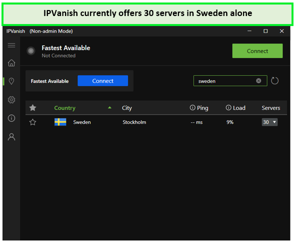 IPVanish-server