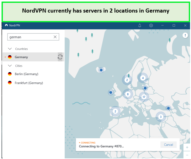 NordVPN-german-server