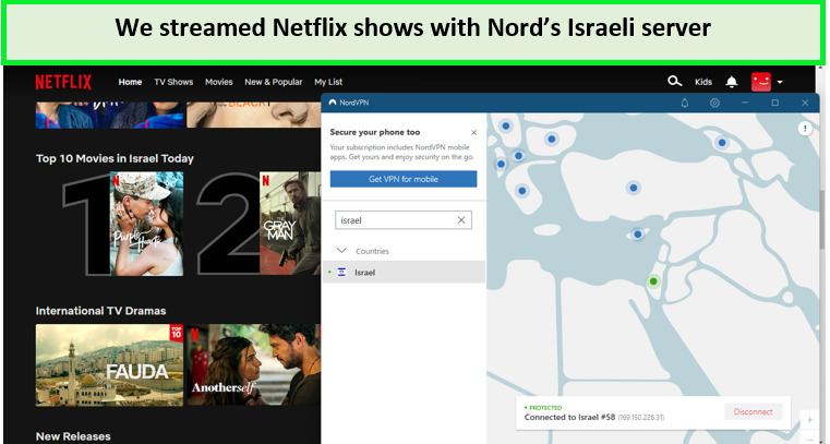 NordVPN-unblocking-Netflix-Israel-easily