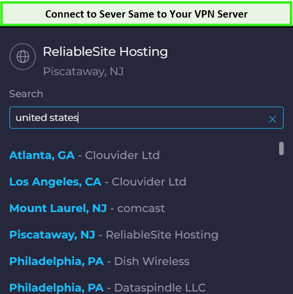 connect-to-server-on-speedd-test-site-in-USA