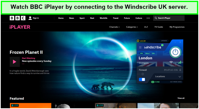 windscribe-unblocked-bbc-iplayer-in-France