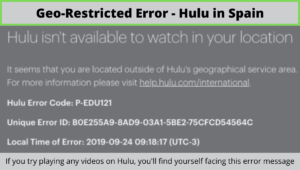 Geo-Restricted Error - Hulu in Spain (3)