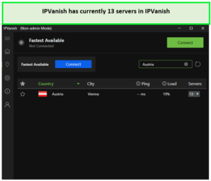 IPVanish server-in-USA