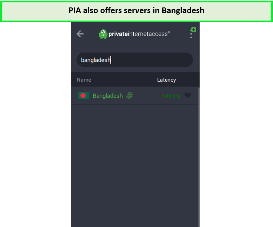 PIA-bangladesh-server-For Australian Users