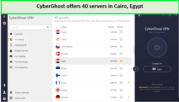 cyberghost-egypt-server