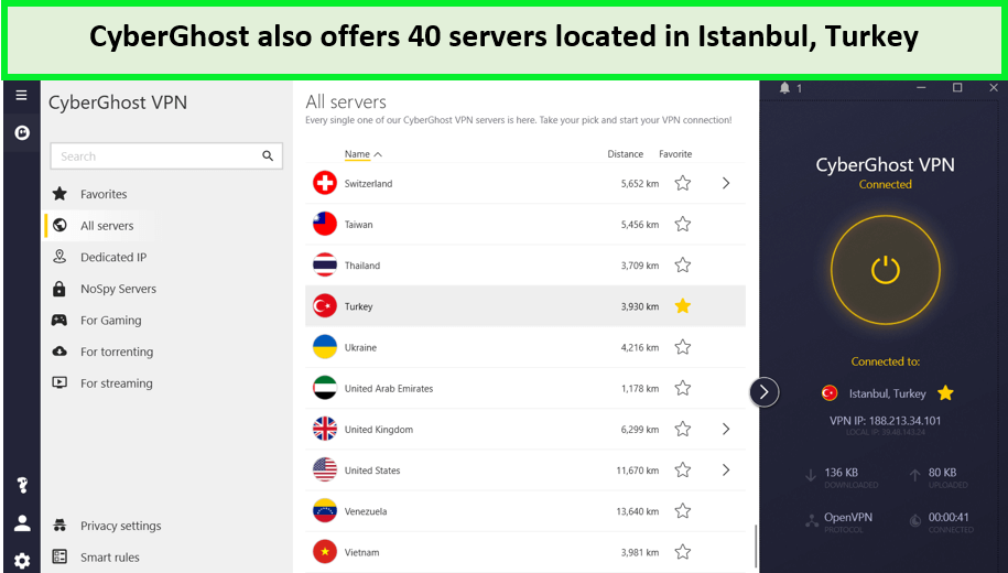 cyberghost-turkey-server