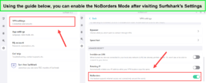 enable-the-surfshark-noborders-mode-in-India