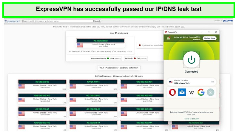expressvpn-ip-dns-leak-test-For South Korean Users