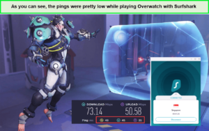 low-pings-while-playing-overwatch-with-surfshark