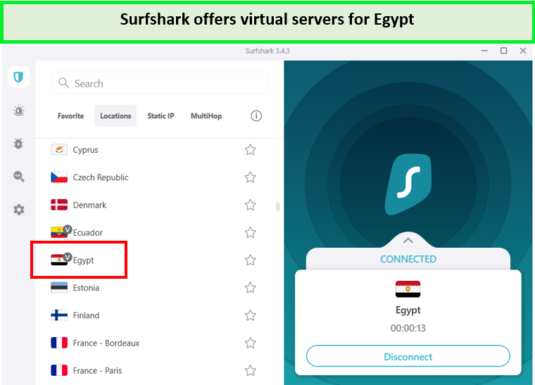 surfshark-egypt-server-For Indian Users