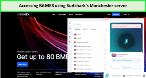  Surfshark entsperren Bitmex in Deutschland 