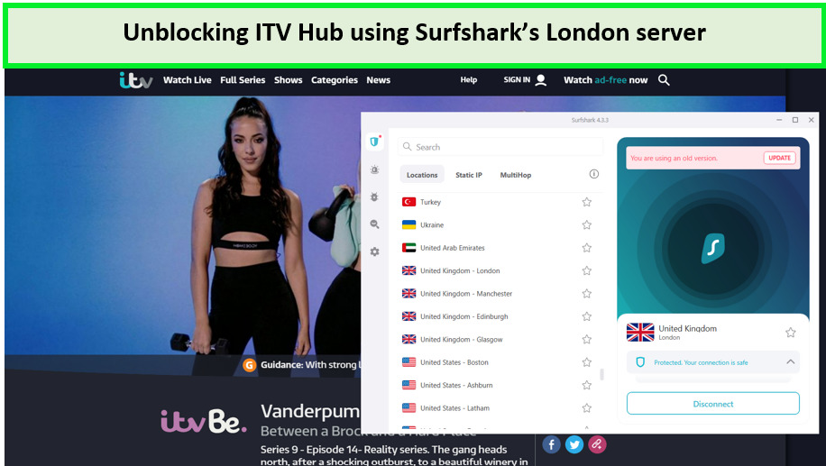 surfshark-unblock-itv-hub-in-india