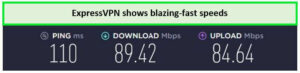 Expressvpn-speed-test-on-100-mbps- in-Canada