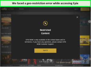 epix-error-in-India