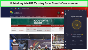 cyberghost-unblocking-telesur-venezuela-For France Users