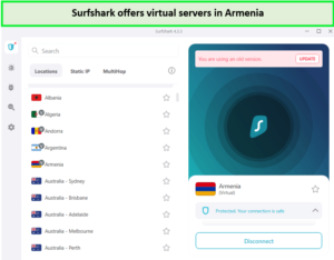 surfshark-armenia-servers-For Hong Kong Users