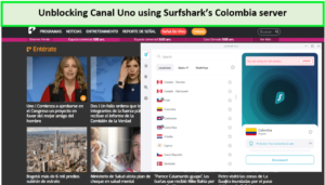 surfshark-unblock-colombian-site-in-India