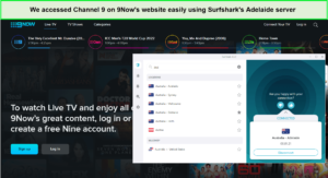 surfshark-unblocked-channel9-in-South Korea