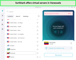 surfshark-venezuela-ip-address