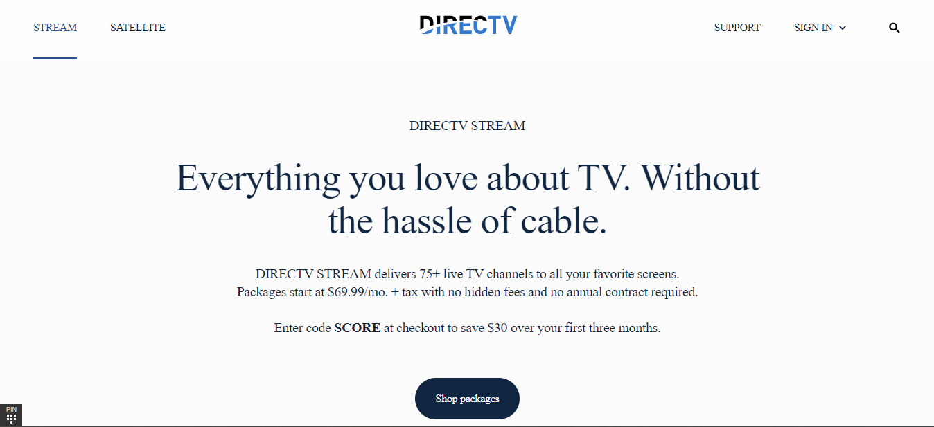  directv-stream-shop-pacchetti 